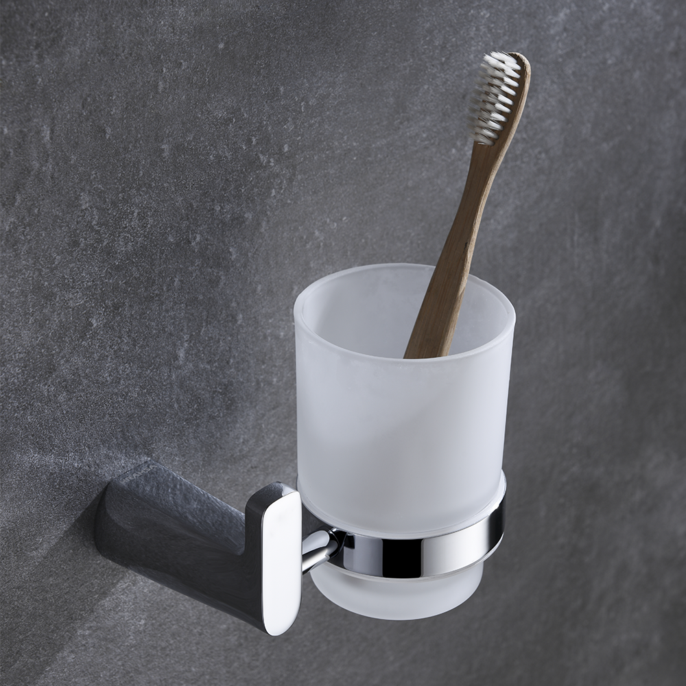 Original Brass Bathroom Design Single Toothbrush Tumbler Holder