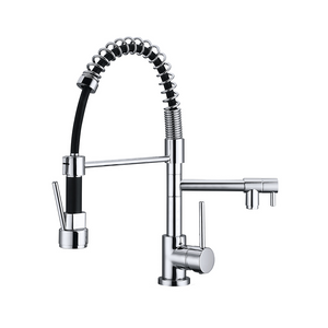Pull Out Single Handle Pre-rinse Faucet Spring Loaded Kitchen Faucet Commercial Faucet Mixer Sink Taps 