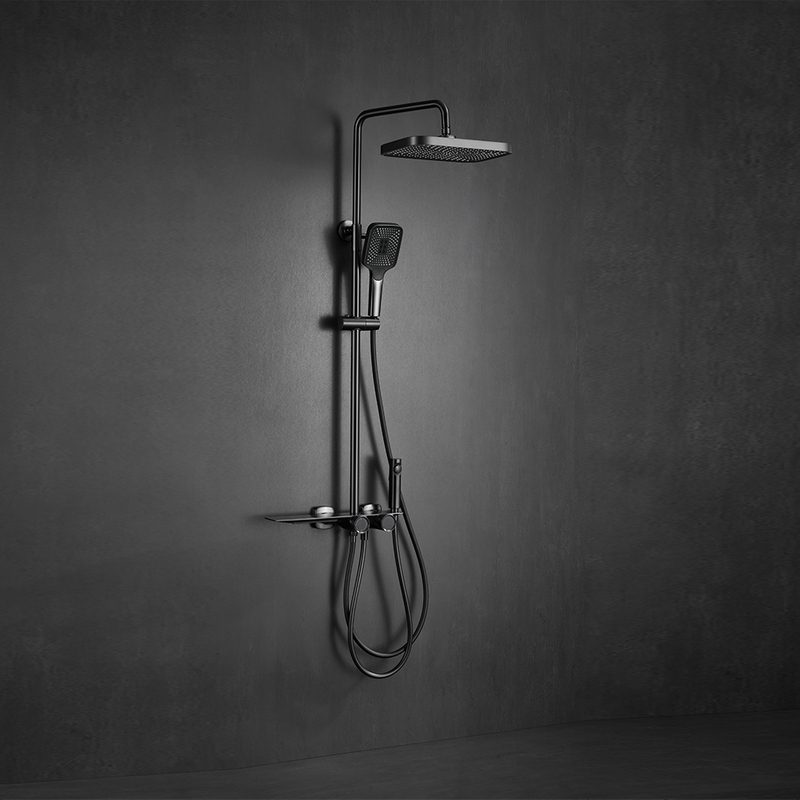 2022 New Design Shower Mixer Modern Triple Outlet Bar Shower