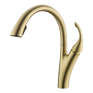 Luxury Factory Direct Sales Brass Brushed Gold Mixers Faucet